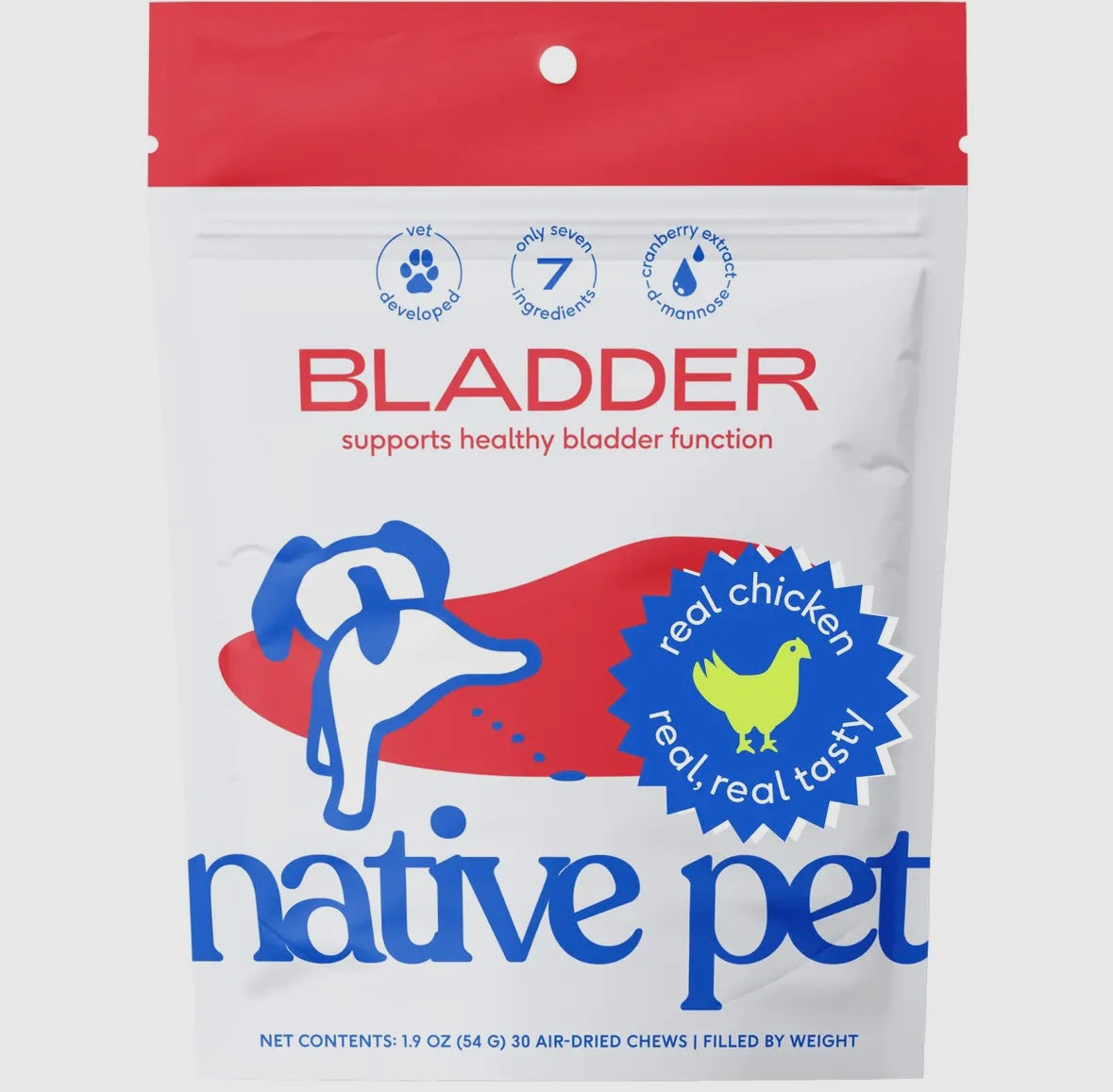 Native pet bladder