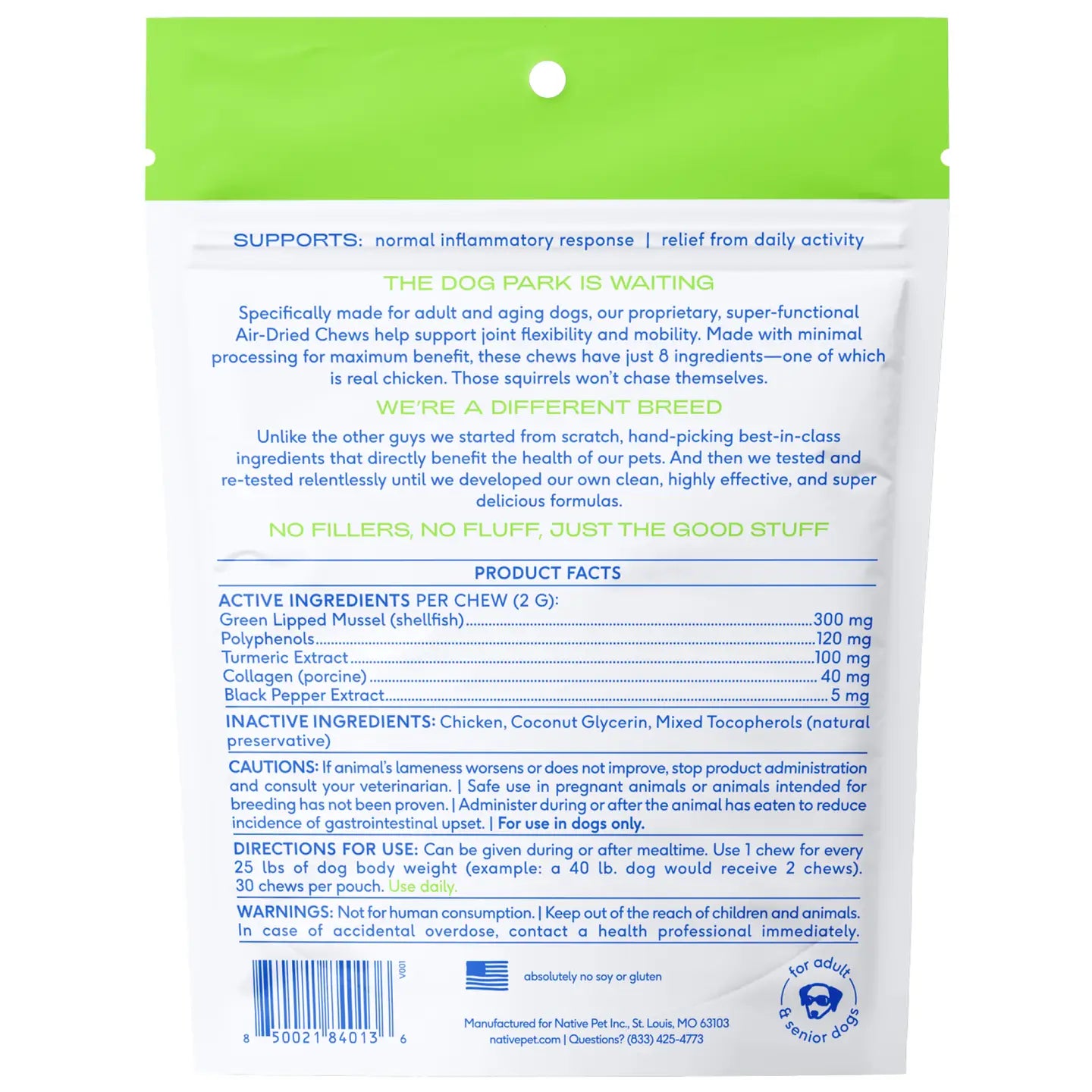 Relief Chews, Hip & Joint Supplement