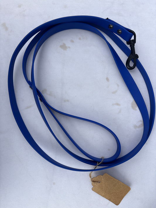 6 ft royal blue leash (thin)
