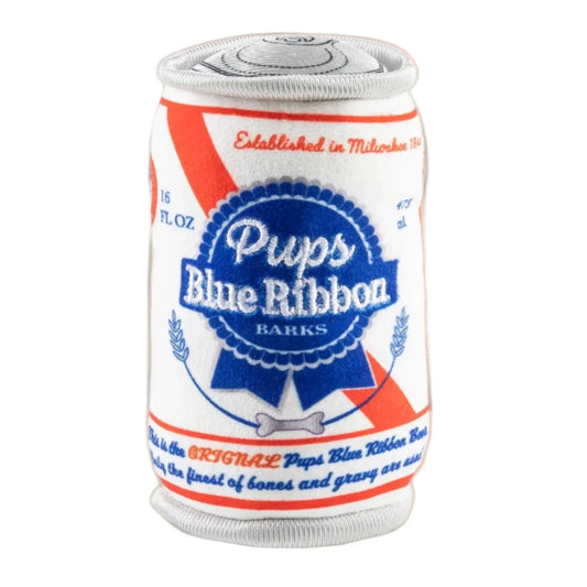 Pups Blue Ribbon Squeaker Dog Toy